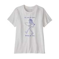 T-Shirt - White - Donna - T-shirt Donna Ws Skinny Dip Trip Organic Crew T-Shirt  Patagonia