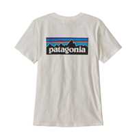 T-Shirt - White - Donna - Ws P6 Logo Organic Crew T-Shirt  Patagonia