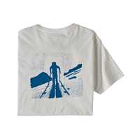 T-Shirt - White - Uomo - Ms Breaking Trail Organic T-Shirt  Patagonia