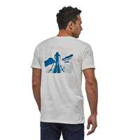 T-Shirt - White - Uomo - Ms Breaking Trail Organic T-Shirt  Patagonia