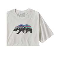 T-Shirt - White - Uomo - Ms Fitz Roy Bear Organic T-Shirt  Patagonia
