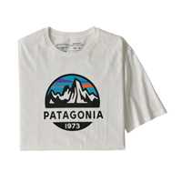T-Shirt - White - Uomo - Ms Fitz Roy Scope Organic T-Shirt  Patagonia