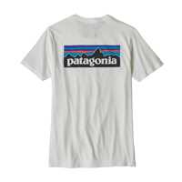 T-Shirt - White - Uomo - Ms P-6 Logo Organic T-Shirt  Patagonia