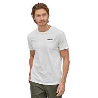 T-Shirt - White - Uomo - Ms P-6 Logo Organic T-Shirt  Patagonia