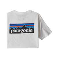 T-Shirt - White - Uomo - Ms P-6 Logo Organic T-Shirt  Patagonia