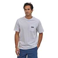 T-Shirt - White - Uomo - T-Shirt Ms P-6 Label Pocket Responsibili-Tee  Patagonia