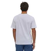 T-Shirt - White - Uomo - T-Shirt Ms P-6 Label Pocket Responsibili-Tee  Patagonia