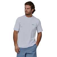 T-Shirt - White - Uomo - T-Shirt uomo Ms Boardshort Logo Pocket Responsibili-Tee  Patagonia