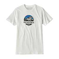 T-Shirt - White - Uomo - T-shirt uomo Ms Fitz Roy Scope Organic T-Shirt  Patagonia