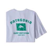 T-Shirt - White - Uomo - T-shirt uomo Ms Fly The Flag Responsibili-Tee  Patagonia
