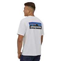 T-Shirt - White - Uomo - T-shirt uomo Ms P-6 Logo Responsibili-Tee  Patagonia