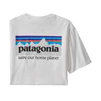 T-Shirt - White - Uomo - T-Shirt uomo Ms P-6 Organic T-Shirt  Patagonia