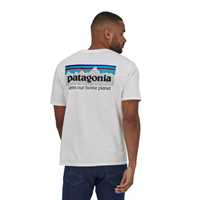T-Shirt - White - Uomo - T-Shirt uomo Ms P-6 Organic T-Shirt  Patagonia