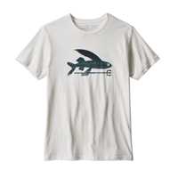 T-Shirt - White w - Uomo - Ms Flying Fish Organic T-Shirt  Patagonia