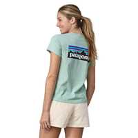T-Shirt - Wispy Green - Donna - T-Shirt donna Ws P-6 Logo Responsibili-Tee  Patagonia