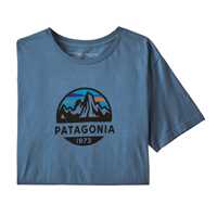 T-Shirt - Wolly blue - Uomo - T-shirt uomo Ms Fitz Roy Scope Organic T-Shirt  Patagonia