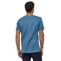 T-Shirt - Wolly blue - Uomo - T-shirt uomo Ms Fitz Roy Scope Organic T-Shirt  Patagonia