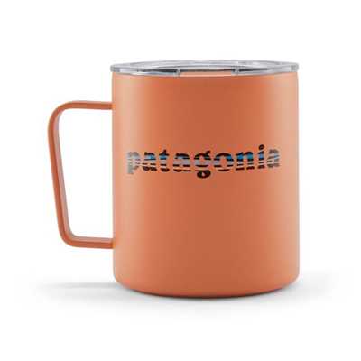 Tazze - Rock Melon - Unisex - Patagonia 73 Text 12oz Camp Cup Rock Melon  Patagonia
