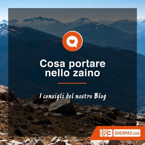 Immagine Trekking e MTB: cosa portare nello zaino in montagna