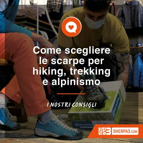 Immagine Come scegliere le scarpe per hiking, trekking e alpinismo: i nostri consigli