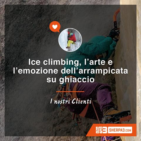 Immagine Ice climbing, l'arte e l'emozione dell'arrampicata su ghiaccio